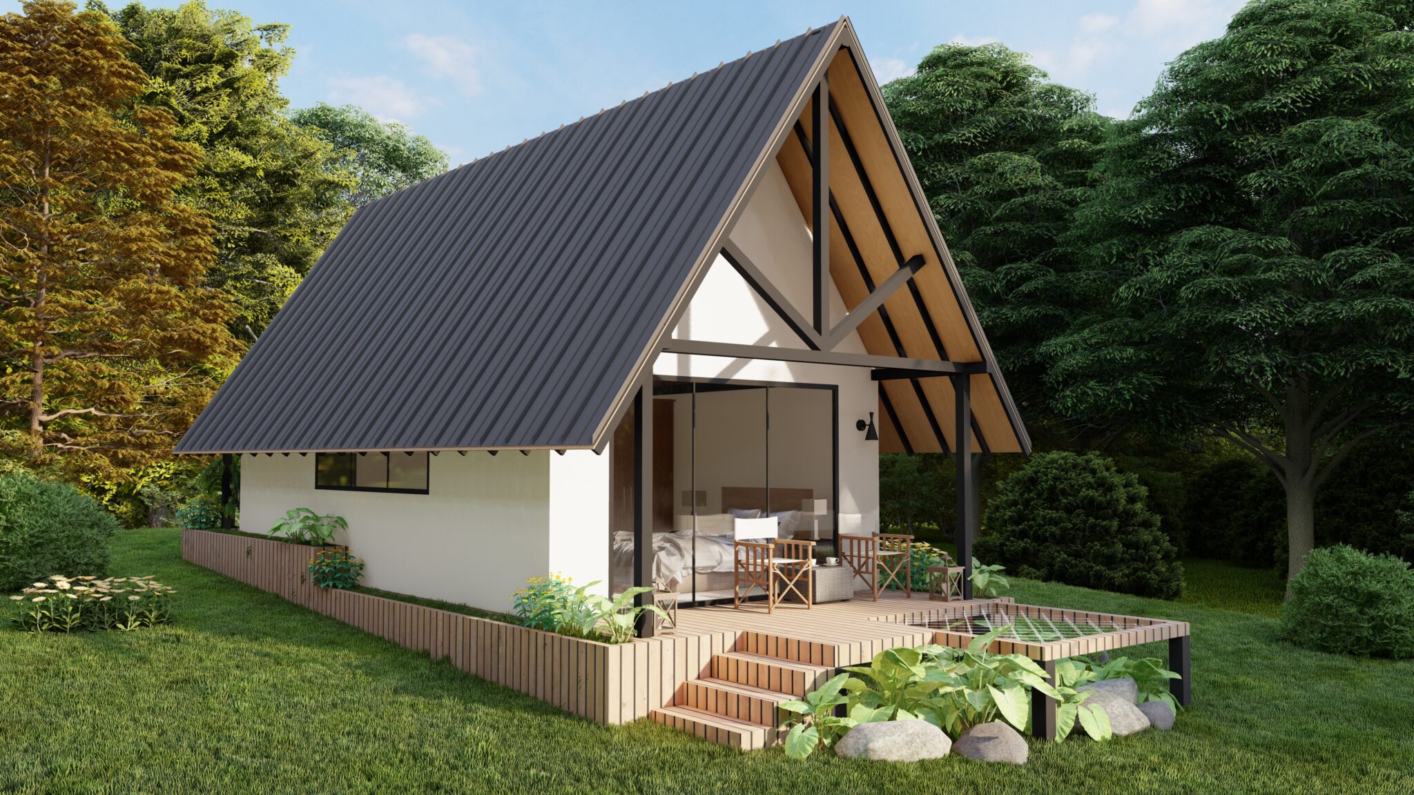 Diseño Especial de Chalet Suizo – Constructora Espinosa